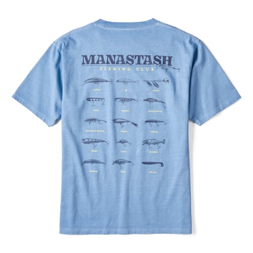 laydown image of Fishing Club Short Sleeve T-Shirt