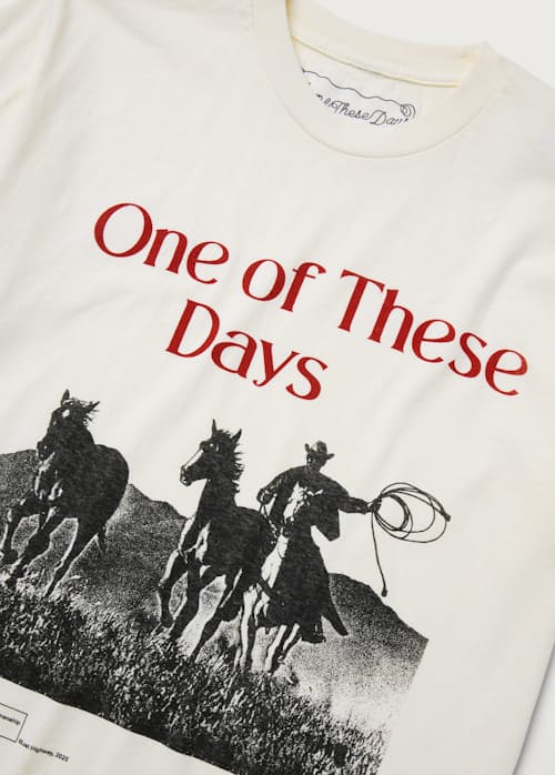 laydown detail image of Across The Plains T-Shirt