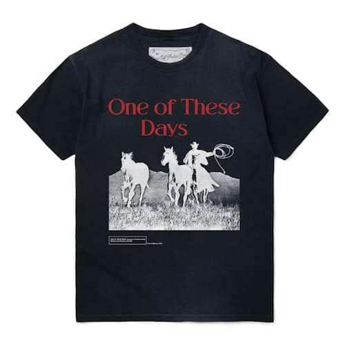 laydown image of Across The Plains T-Shirt