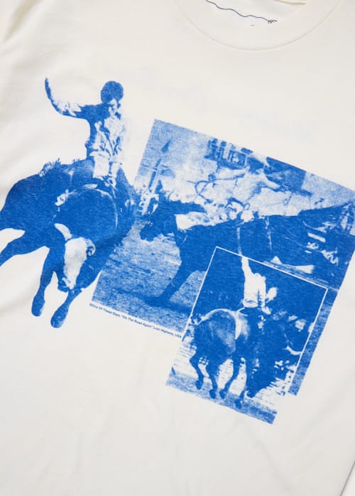 laydown detail image of American Sports T-Shirt