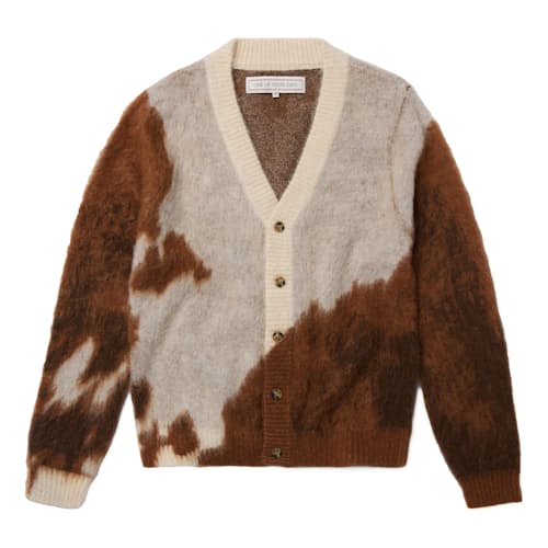 laydown image of Horse Knit Cardigan