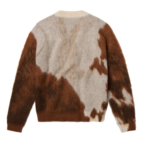 laydown image of Horse Knit Cardigan