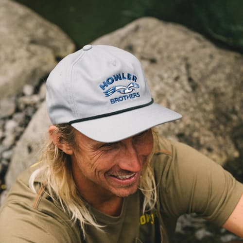 lifestyle image of Lone Gull Snapback Hat