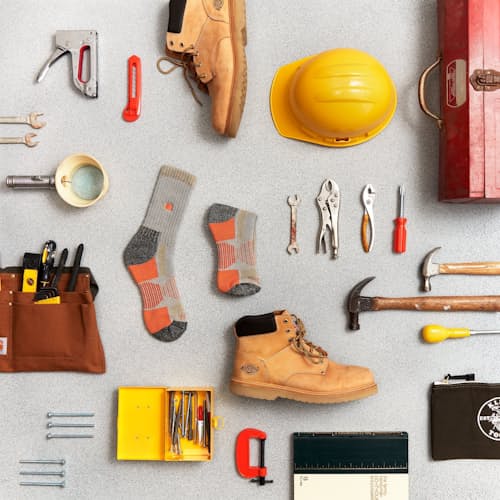 lifestyle image of Work Boot Socks