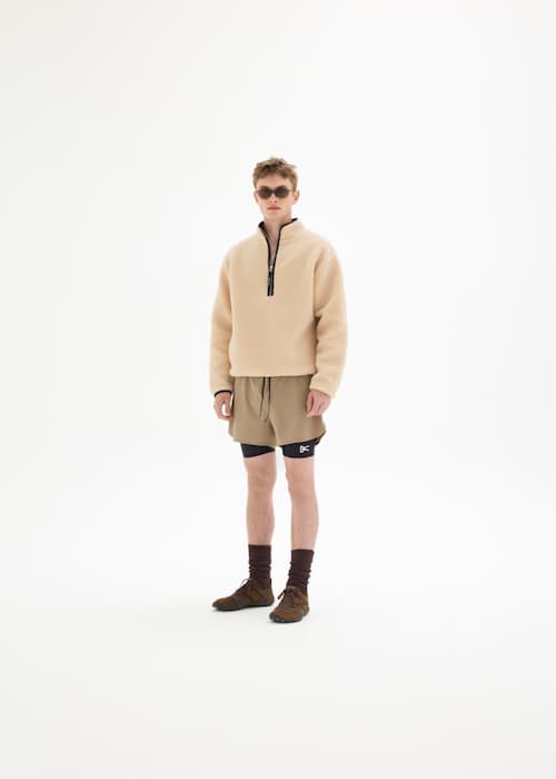 on model image of Italian Trail Shorts