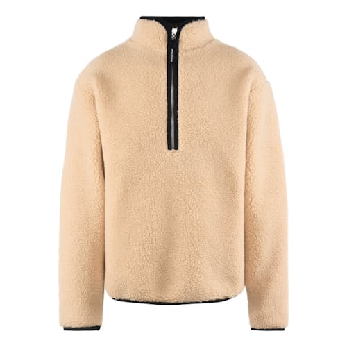 laydown image of Half-Zip Wool Pile Fleece