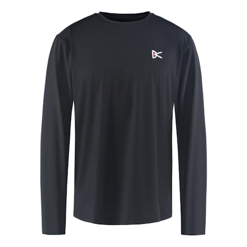 laydown image of Italian Knit Lightweight Long Sleeve T-Shirt
