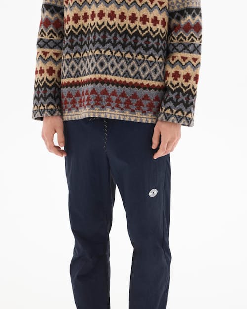 on model image of Lightweight DWR Track Pants