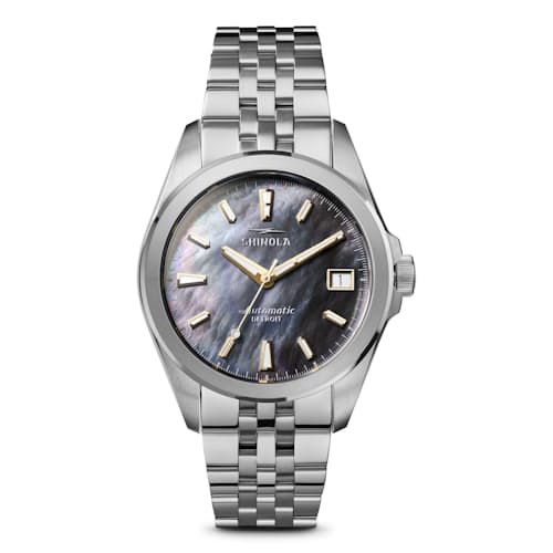 laydown image of 36mm Shinola Monster Watch