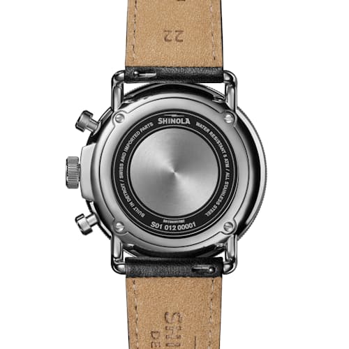 laydown detail image of Canfield Model c56 2 Eye Chrono 43mm Watch