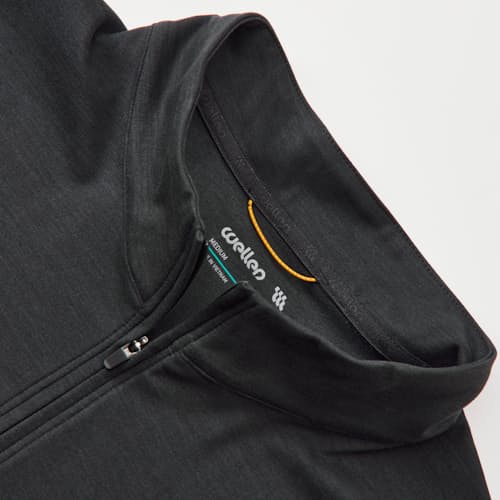 laydown detail image of Wellknit Half Zip