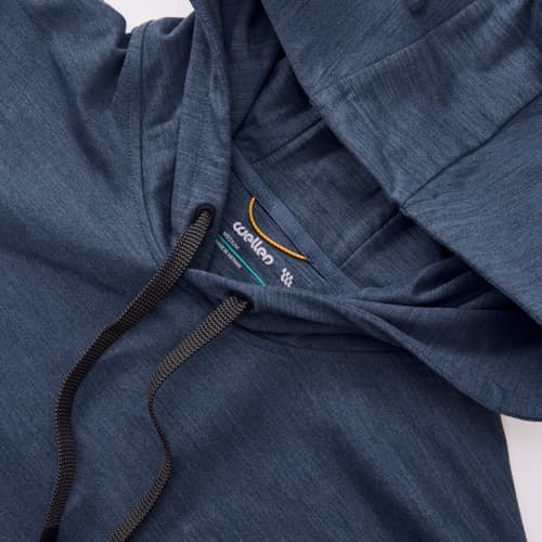 laydown detail image of Wellknit Pullover Hoodie