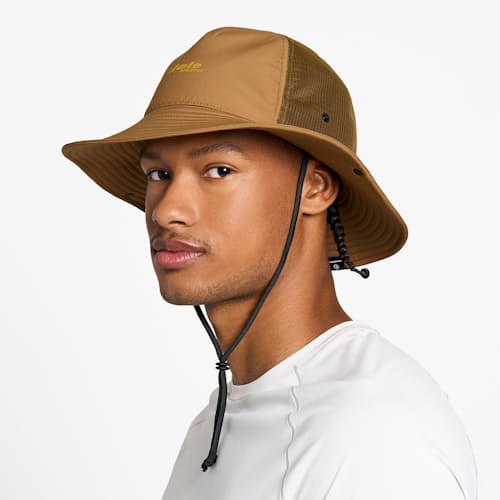 on model image of TRLBucket - Comp - OnehundredSL Hat
