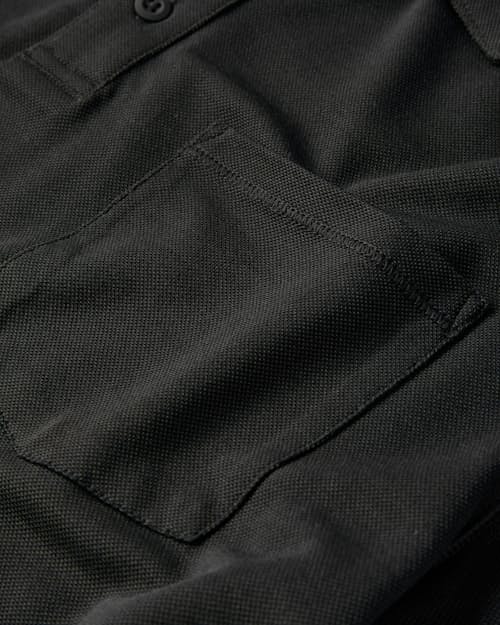 laydown detail image of 72-Hour Merino Pique Polo