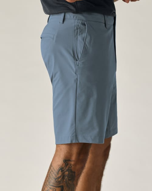 on model image of Equator Hybrid Short - 9"