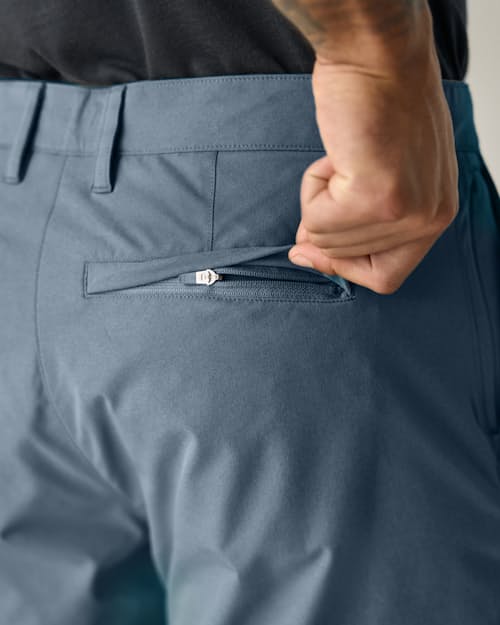on model image of Equator Hybrid Short - 9"