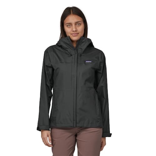 on model image of Women's Torrentshell 3L Rain Jacket