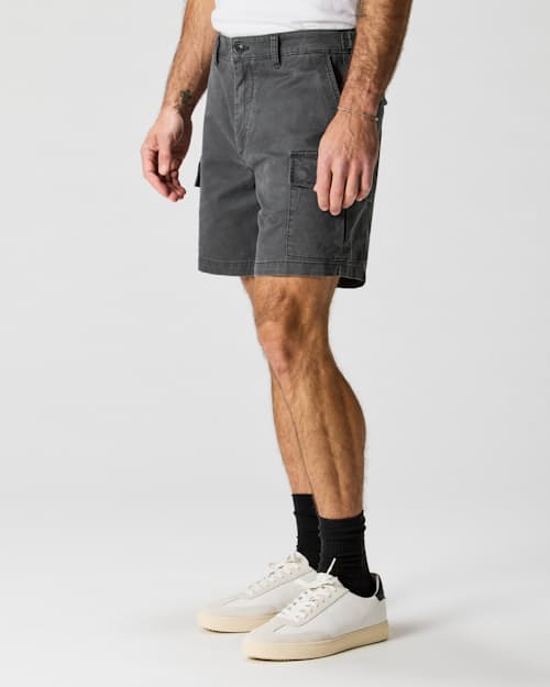 on model image of 365 Cargo Short - 7"