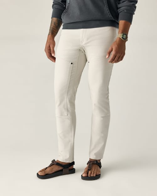 on model image of Rover Double-Knee Work Pant - HB Slim