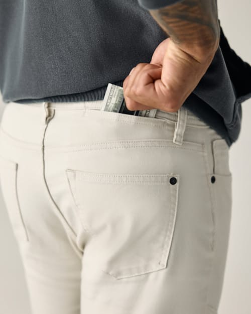 on model image of Rover Double-Knee Work Pant - HB Slim