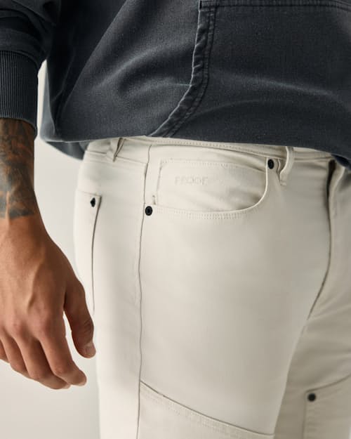 on model image of Rover Double-Knee Work Pant - HB Slim