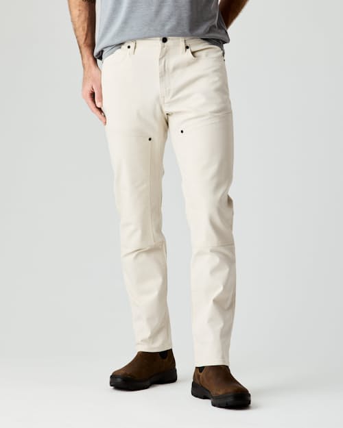 lifestyle image of Rover Double-Knee Work Pant - HB Straight