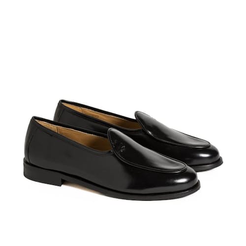 laydown image of Jacques New Leather Loafer