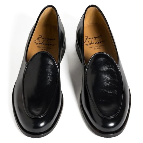 laydown image of Jacques New Leather Loafer