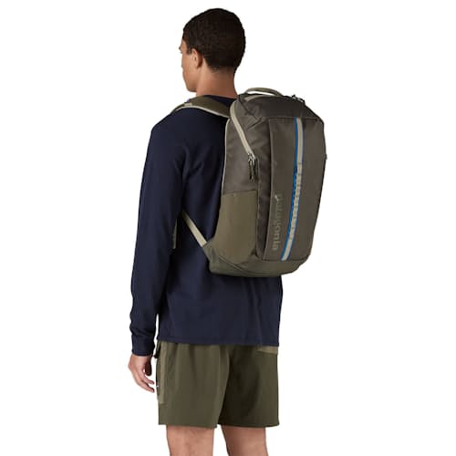 on model image of Black Hole Backpack - 25L