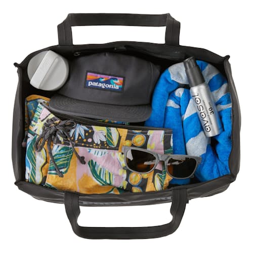 laydown image of Black Hole Tote - 25L