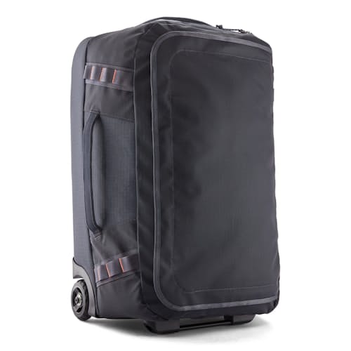 laydown image of Black Hole Wheeled Duffel - 40L