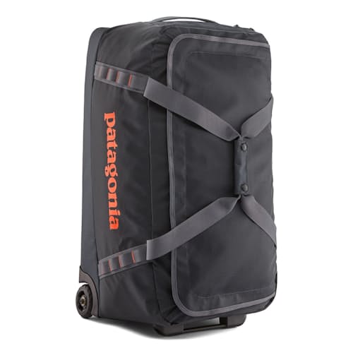 laydown image of Black Hole Wheeled Duffel - 70L