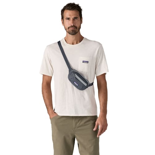 on model image of Terravia Mini Hip Pack Sling