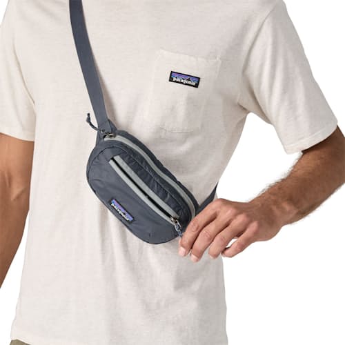 on model image of Terravia Mini Hip Pack Sling