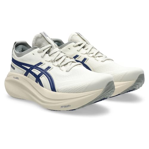 laydown image of Gel Nimbus 27 ATC Running Sneaker