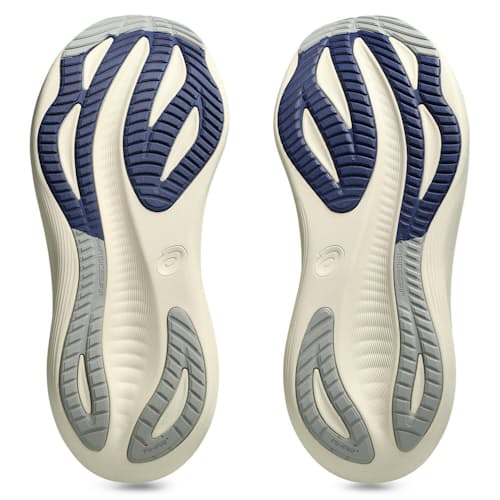 laydown image of Gel Nimbus 27 ATC Running Sneaker