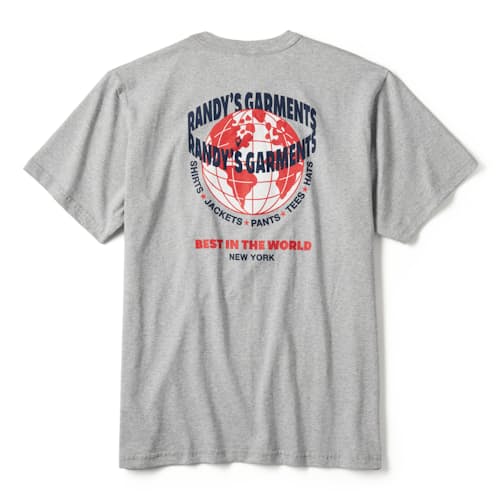 laydown image of World Graphic Tee