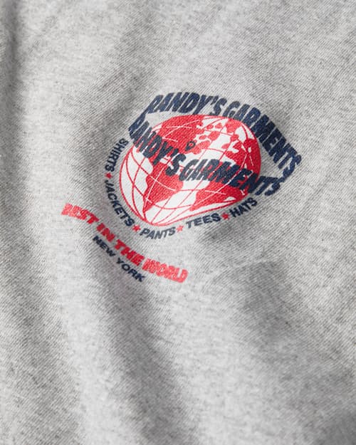laydown detail image of World Graphic Tee
