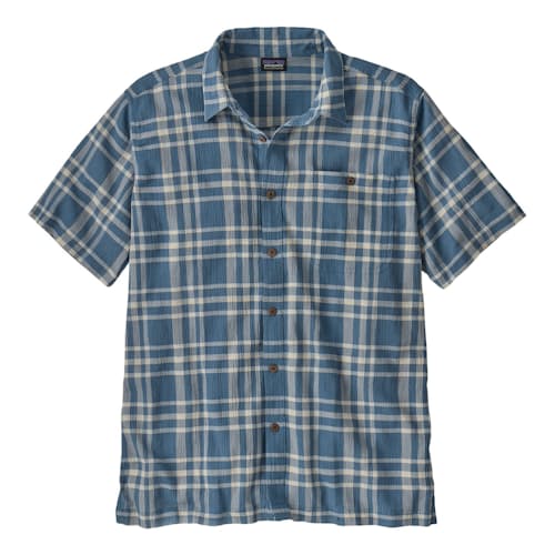 laydown image of Lightweight Organic Cotton A/C Short Sleeve Shirt