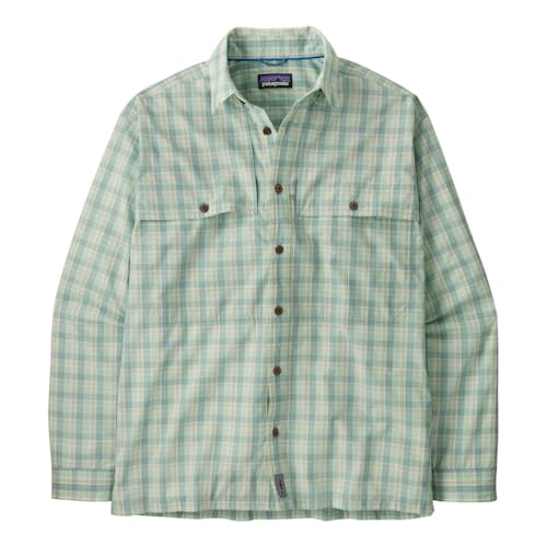 laydown image of Long-Sleeved Island Hopper Shirt