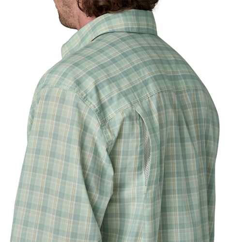 on model image of Long-Sleeved Island Hopper Shirt