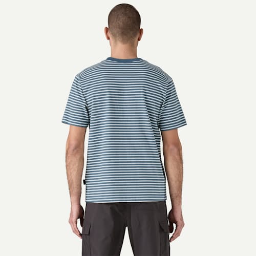 on model image of Midweight Daily Pocket T-Shirt