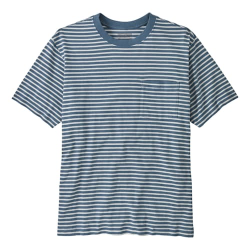laydown image of Midweight Daily Pocket T-Shirt