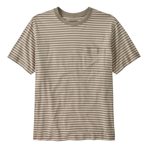 laydown image of Midweight Daily Pocket T-Shirt