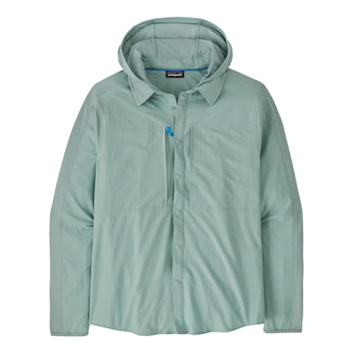 laydown image of River Rambler Hybrid Sun Hoody
