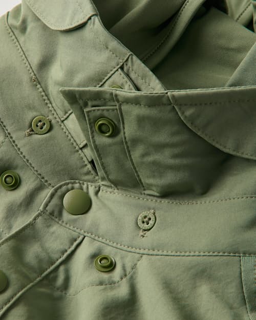laydown detail image of River Rambler Hybrid Sun Hoody