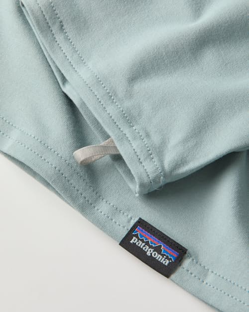 laydown detail image of Tropic Comfort Natural Crewneck Long Sleeve T-Shirt