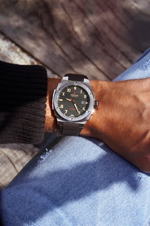 lifestyle image of Alpiner Extreme California Dial Automatic Watch