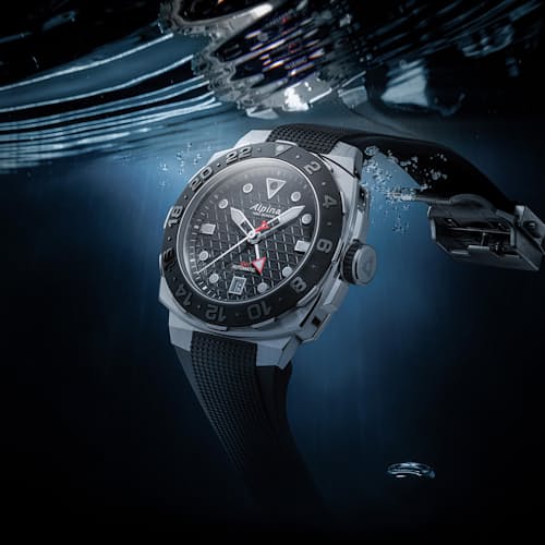 lifestyle image of Seastrong Diver Extreme Automatic GMT Watch