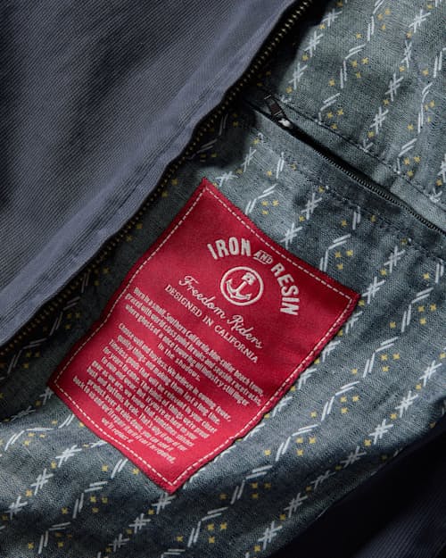 laydown detail image of Line Up Bomber Jacket